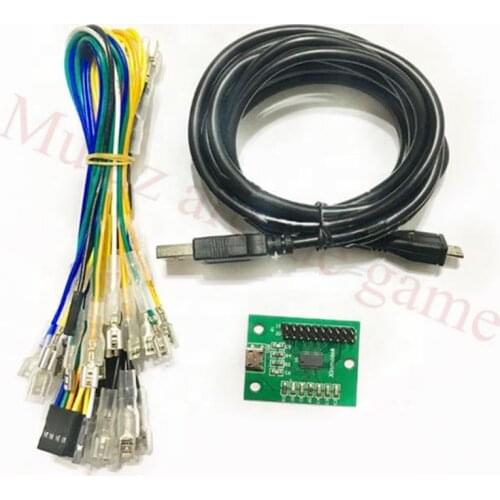XM-08 Single Player Arcade Game Controller For PS3 PC Android Raspberry Pi, Zero Delay USB Encoder, JAMMA MAME Machine