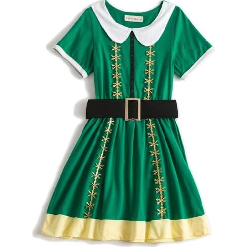 Halloween cosplay costumes fairy costumebaby girl clothes kids clothes girls hoodie bridesmaid dresses christmas elf stain dress