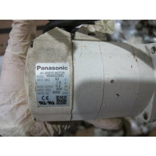 MSMA022B2Q SERVO MOTOR , used in good condition . 80% appearance new , good working , free shipping