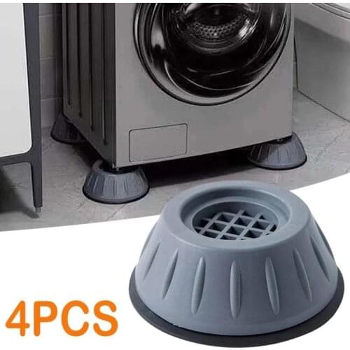 Anti Vibration Feet Pads Rubber Legs Slipstop Silent Skid Raiser Mat For Washing Machine Support Dampers Stand Accessories