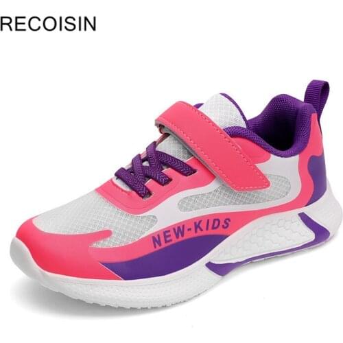 RECOISIN Autumn Kids Shoes Breathable Mesh Children Sport For Girl High Quality Casual Shoes Boys Sneakers Girl chaussure enfant