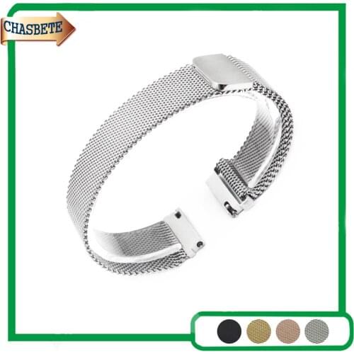Stainless Steel Watch Band for Orient Watchband 16mm 18mm 20mm 22mm 23mm Men Women Metal Strap Belt Wrist Loop Bracelet Black