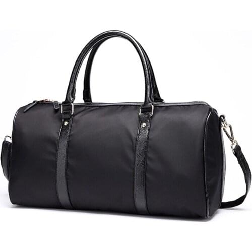 Waterproof Nylon Men Handbag Luggage Duffle Bag Casual Womens Shoulder Traveling Bag Big Capacity Female Weekend Tote