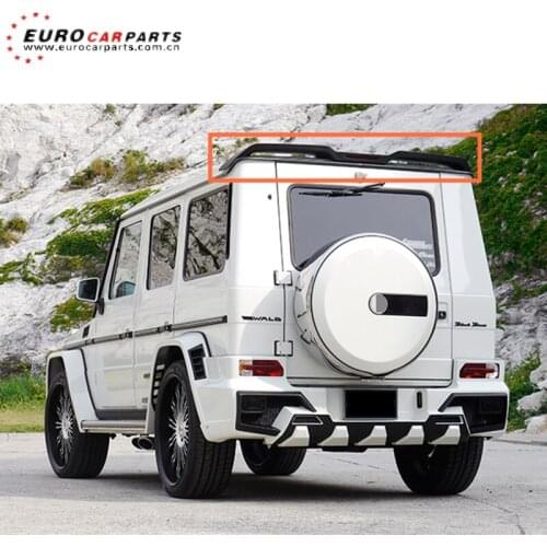 W463 rear spoiler fit for G-class W463 G500 G55 G63 to WD style rear wing w463 spoiler carbon fiber