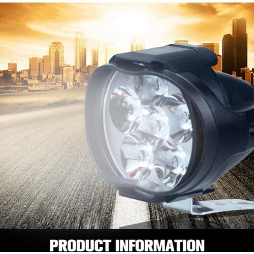 1 Pair LED Motorcycle Auxiliary Headlight Working Spotlight Fog Lamp with Switch Motorcycle Signal Lamp