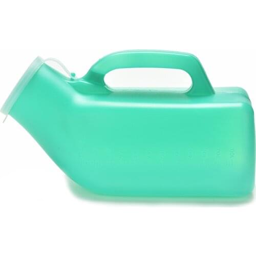 1200ML Car Travel Camp Urine Pee Handle Urinal Storage Portable Washable Unisex Urinary Bottle Disability Old Man Helper