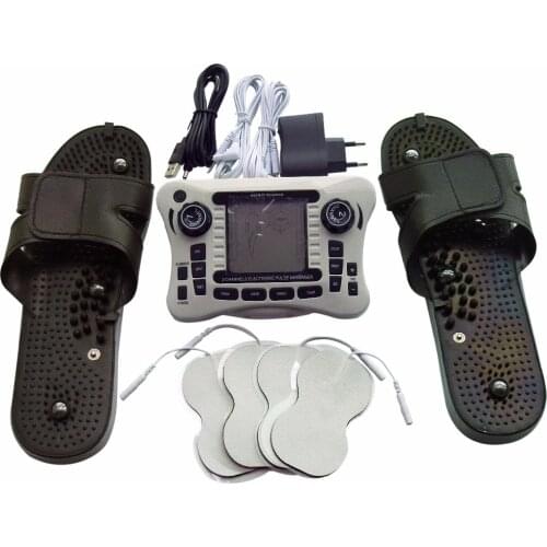 308B Tens Unit Dual Channel Output EMS Relief Electrical Nerve Muscle Stimulator Digital Therapy Massager Physiotherapy Device