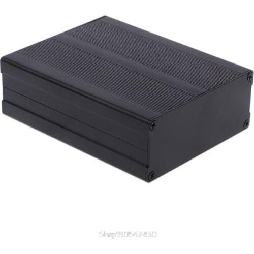 Aluminum Box Enclosure DIY Electronic Project Black Instrument Case 120x97x40mm N04 20 Dropship