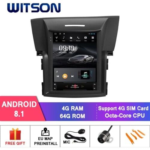 WITSON Vertical Screen car dvd with GPS 4GB RAM+64G ROM For HONDA CRV HIGH 2015-2016 Version car audio player
