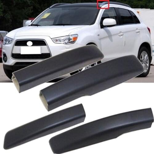Roavia 1 pcs Roof Luggage rack guard Black color plasitc cover for Chinese Mitsubishi ASX SUV Auto car motor parts