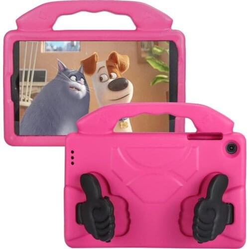 Tab A 10.1 2019 T515 Case Kids Thumb design EVA shockproof Stand cover For Samsung Galaxy Tab A 10.1 2019 T510 SM-T510 SM-T515