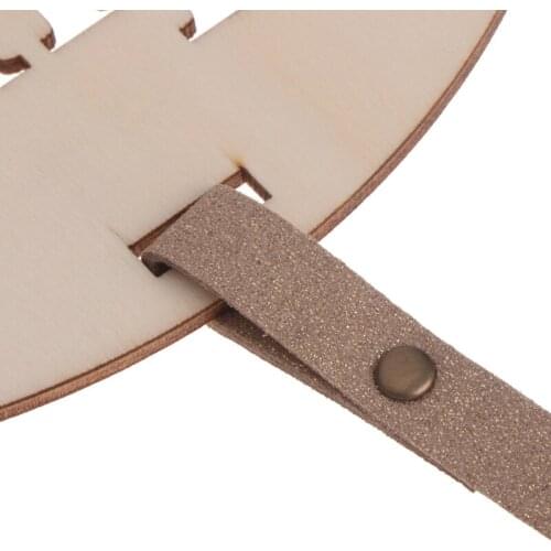 Baby Kids Girls Wood Hair Clip Holder Storage Organizer Wall Hangings Room Decor N0HD