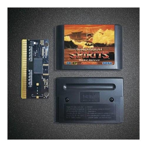 Samurai Spirits - 16 Bit MD Game Card for Sega Megadrive Genesis Video Game Console Cartridge