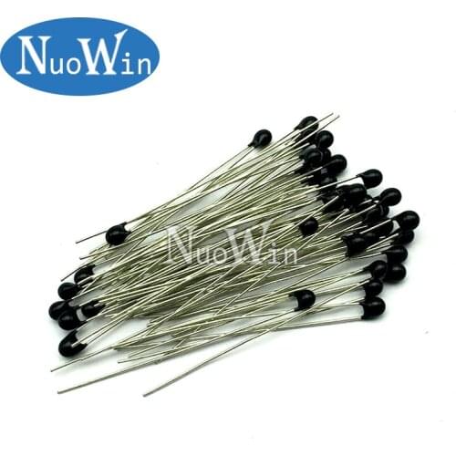 100pcs=10value*10pcs NTC Thermistor Resistor Kit NTC-MF52AT 1K 2K 3K 4.7K 5K 10K 20K 47K 50K 100K +-5% 3950B