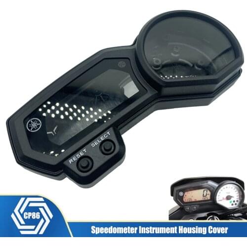 Speedometer Instrument Case Gauges Odometer Tachometer Housing Box Cover For YAMAHA FZ1 FZ1N FZ1S FZ6 FZ6N XJ6 Single Turn