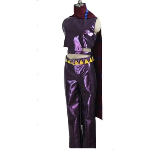 JoJos Bizarre Adventure JOSEPH JOESTAR Cosplay Costume with scarf,gloves,Perfect Custom For you