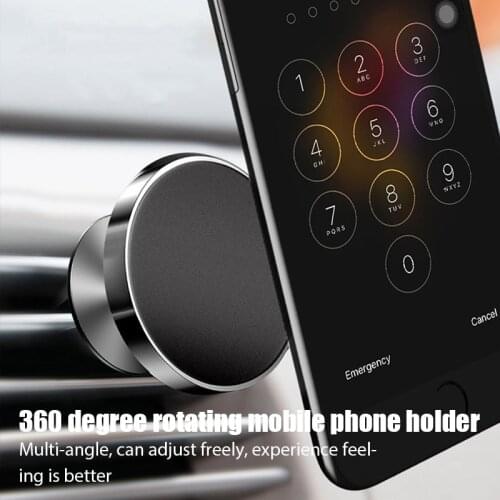 Magnetic Car Holder For Phone Universal Holder Cell Mobile Phone Holder Stand For Car Air Vent Mount GPS Car Phone Holder