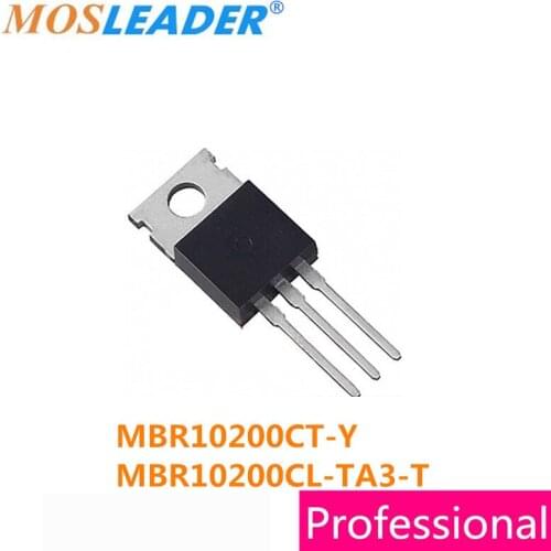 Mosleader 50PCS TO220 MBR10200CT-Y MBR10200CL-TA3-T MBR10200CL MBR10200CL-T High quality