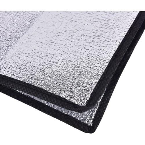 New Waterproof Aluminum Foil EVA Camping Mat Foldable Folding Sleeping Picnic Beach Mattress Outdoor Mat Pad 50*50*0.25cm