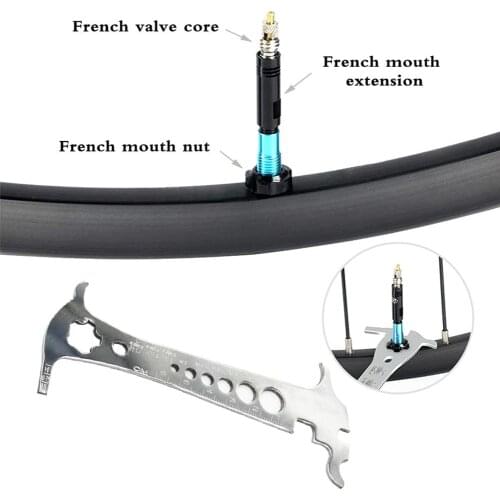 Chain Checker Portable Chain Wear Indicator Bike Accessory for Bike Chain Dedicated precision measuring stainless steel ruler