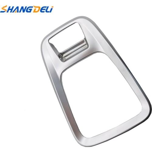 Gear Shift Lever Electronic Hand Brake Switch Decorative Frame Trim Gear Border Panel for Peugeot 3008 Car Accessories