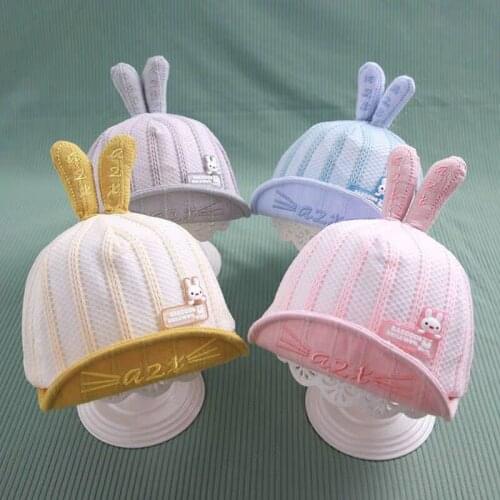 Girl Boy Hats Baby Summer Spring Autumn Baseball-Cap Cotton Adjustable Visor Sun Hat Kids Girls Peaked Caps