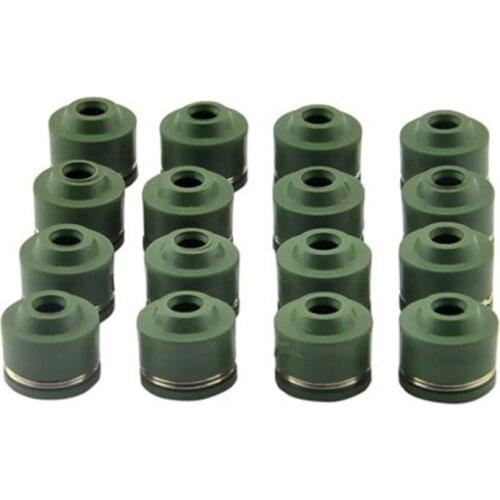 16Pcs Motorcycle Spiracle Valve Stem Oil Seal Valves Guide For Kawasaki Z750 2004-2012 Z800 2013 2014 2015 2016 Z 750 800