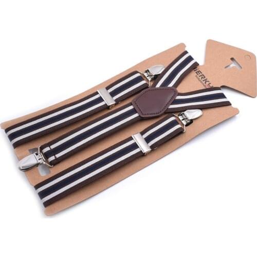 JIERKU Suspenders Womans Braces Leather 3Clips Suspensorio Fashion Girls Suspenders Trousers Strap