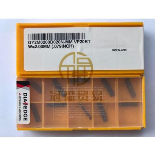 GY2M0200D020N-MM VP20RT 10pcs original Mitsubishi For Multifunctional Grooving DIAEDGE