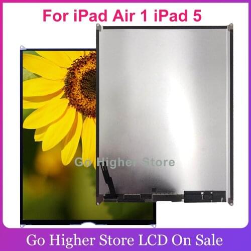 100% Original For iPad Air 1 iPad 5 Lcd Display Screen Replacement Parts For ipad 5 Air 1 A1474 A1475 A1476 LCD