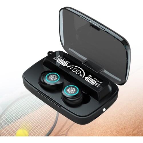 Bluetooth V5.0 Earphone TWS Wireless Earphones Touch Control Stereo Sport Wireless Headphones Earbuds Headset 4000mAh Waterproof