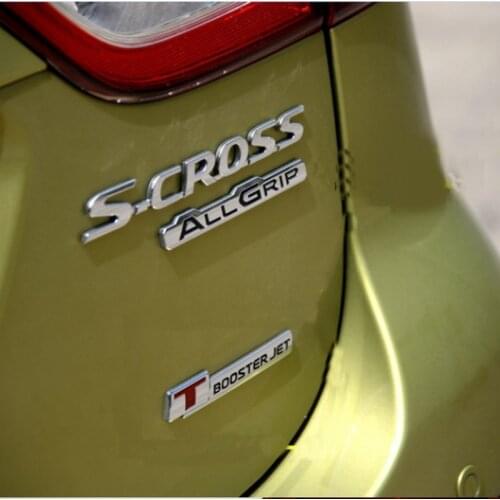 For Suzuki S-Cross Special rear vehicle logo, trunk logo, trunk logo, back door logo