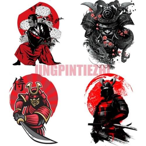 Personality Japanese Ninja Samurai Sticker Decal Decor for Car Bicycle Motorcycle Accessories Laptop Helmet Trunk Wall