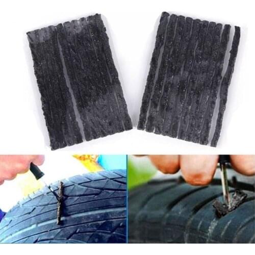 10/20Pcs Quick Repair Recovery Kit Tool Car Bike Auto Motorcycle Truck Tyre Tubeless Seal Strip Plug Puncture Tire Repair Tools