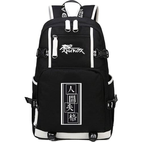 Bungo Stray Dogs Backpack Cosplay Osamu Dazai Anime Canvas Bag Atsushi Nakajima Schoolbag Travel Bags