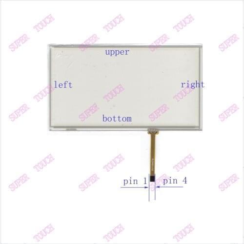 For CLARION NX702 7inch 4 line For Car DVD touch screen panel this is compatible TouchSensor FreeShipping clarionNX720