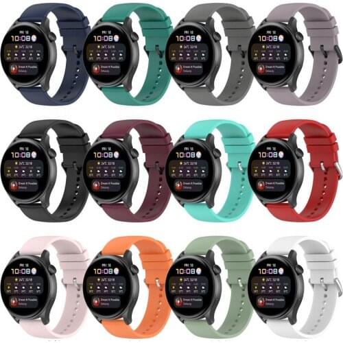 20mm/22mm Silicone Band for Amazfit GTS/2/2e/GTS2 Mini/GTR 42mm/47mm/GTR2/2e/stratos 2/3 smartWatch Bracelet Amazfit Bip Strap