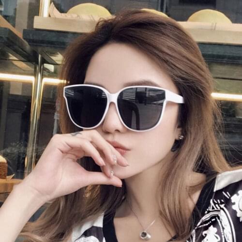 Big Frame women&men sunglasses Lady Flat Top Eyewear Lunette Femme Women Luxury Brand Sunglasses Women Rivet glasses UV400 n417