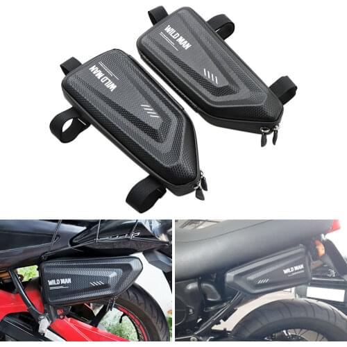 Universal Motorcycle Side Package Modified Hard Bags Luggage Travel Suitcase For Kawasaki Honda Yamaha KTM BMW Ducati