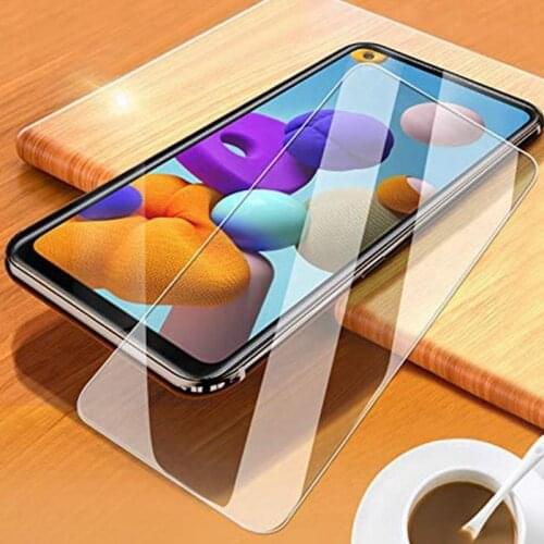 Tempered Glass for Samsung Galaxy A11 A21S A51 A31 A01 9H Screen Protector for Samsung A 11 21S 51 31 01 Screen Front Protective
