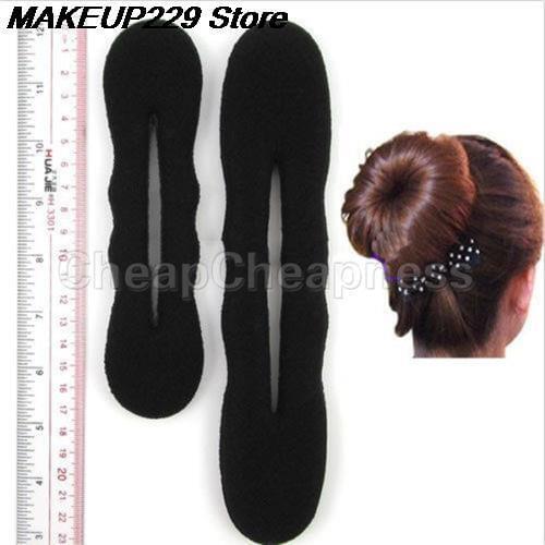 Hot Sale Fashion 1/2PC Hair Styling Magic Sponge Clip Foam Bun Curler Hairstyle Twist Maker Tool Braider Accessories