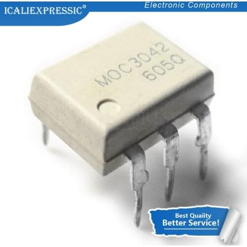 10PCS MOC3042 DIP6 3042 DIP-6 DIP