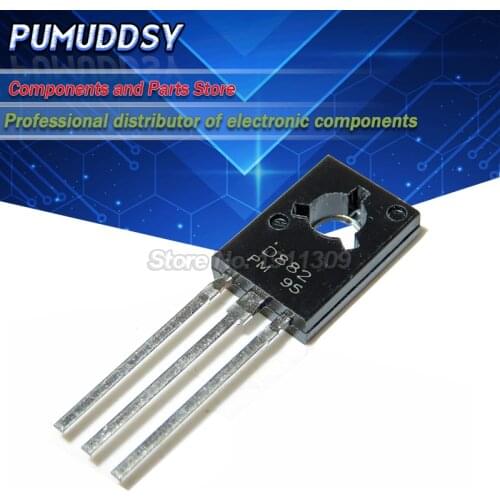 20PCS 2SD882 TO-126 D882 TO126 IC new and