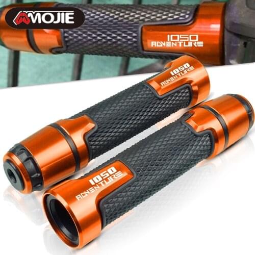 7/8" 22MM CNC Motorcycle handlebar grip handle bar Motorbike handlebar grips FOR 1050 Adventure 1050 2015 2016 2017 2018
