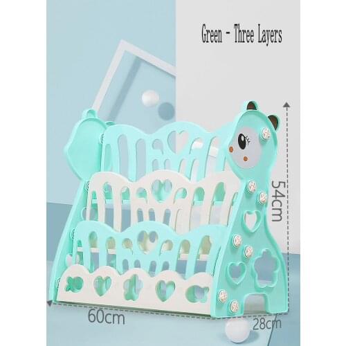 Childrens Bookshelves, Household Simple Baby Toys Receiving Frame