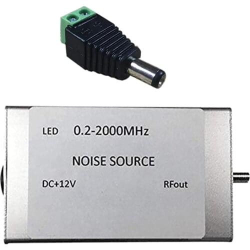 0.2-2000MHZ RF Noise Signal Generator Noise Source Simple Spectrum Trackin Source Jammer