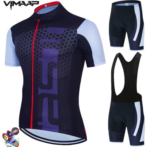 Team RCC SKY Summer Cycling Jersey Sets Breathable MTB Bicycle Cycling Clothing Mountain Bike Wear Clothes Maillot Ropa Ciclismo