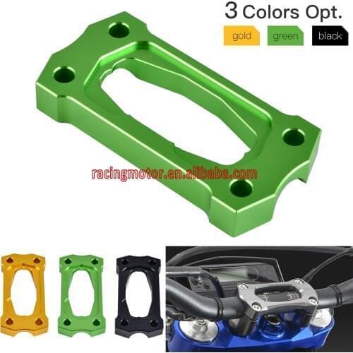 22MM CNC Handlebar Support Riser Clamp for Kawasaki KX125 KX250 KX250F KDX125 KDX200 KDX250 KLX250 D-Tracker