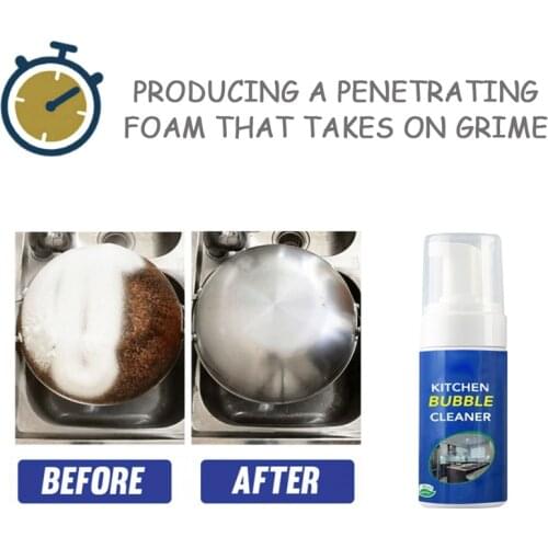 Foam Cleaner Multi-Purpose Cleansing Bubble Washing Cleaning Degreasing Cleaning Agent Spray Heavy Oil Strong Decontamination