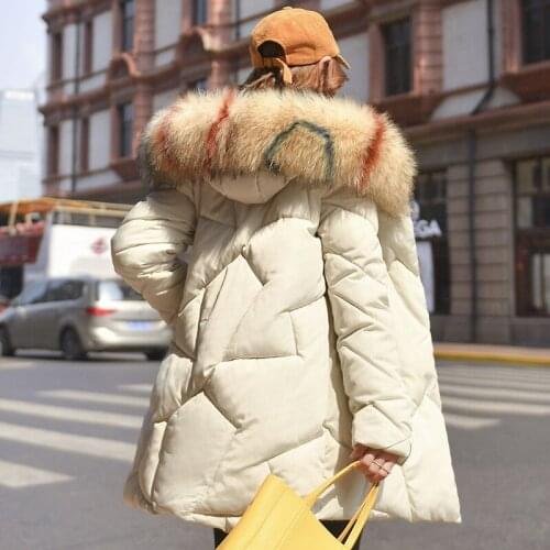 SABSTER Women's Down Jackets With Fur